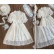 Miss Point Dream Lace Edward One Piece(Reservation/2 Colours/Full Payment Without Shipping)